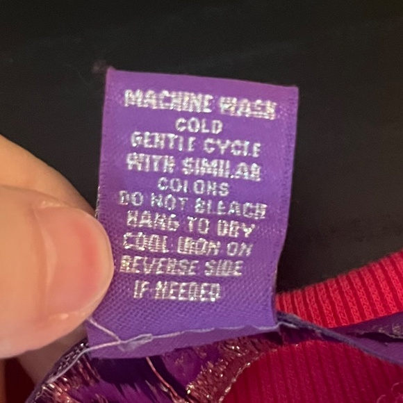 NWT Let’s Go Ghouls Pink Sweatshirt Violet Sky Size Large Girls Halloween - Picture 6 of 7